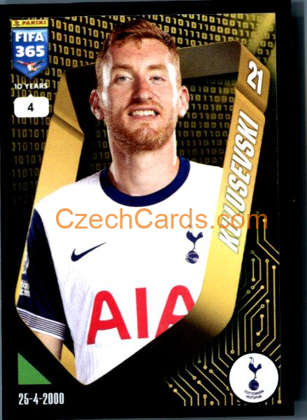 Dejan Kulusevski 2025 FIFA 365 sticker #129