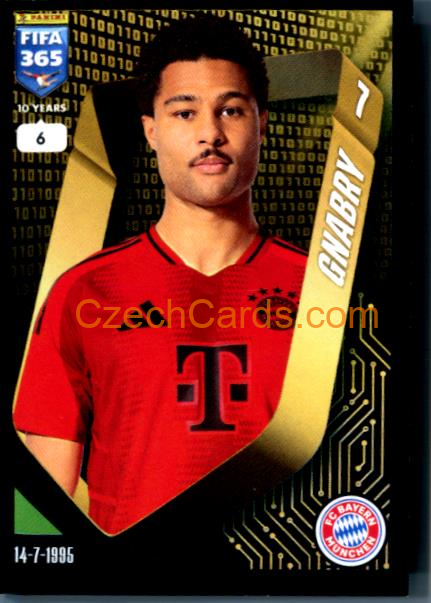 Serge Gnabry 2025 FIFA 365 sticker #198