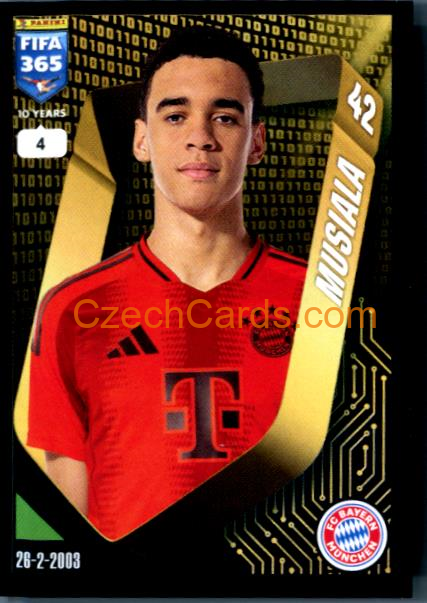 Jamal Musiala 2025 FIFA 365 sticker #199