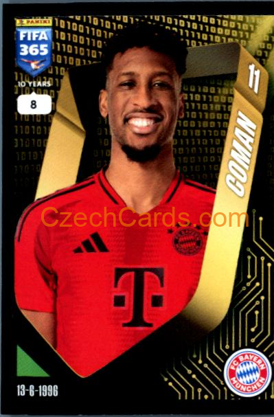 Kingsley Coman 2025 FIFA 365 sticker #201