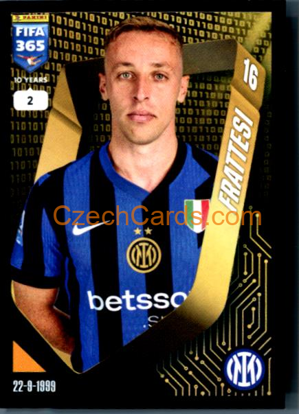 Davide Frattesi 2025 FIFA 365 sticker #234