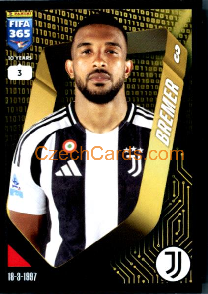 Bremer 2025 FIFA 365 sticker #243