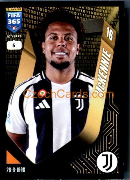 Weston McKennie 2025 FIFA 365 sticker #255