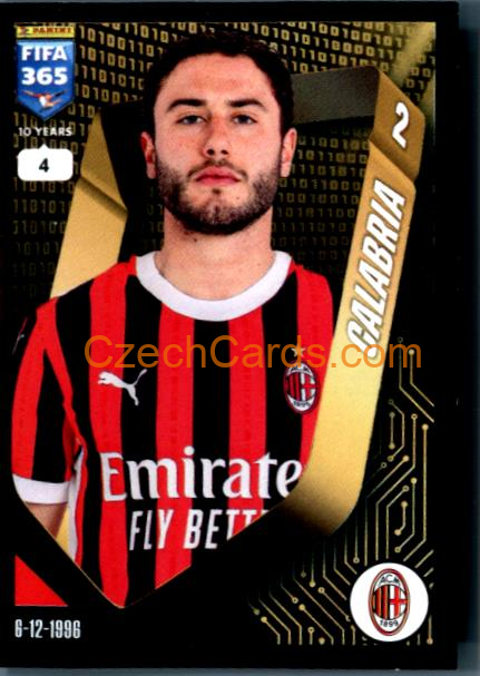 Davide Calabria 2025 FIFA 365 sticker #261