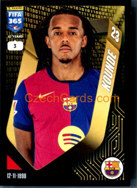 Jules Koundé 2025 FIFA 365 sticker #349