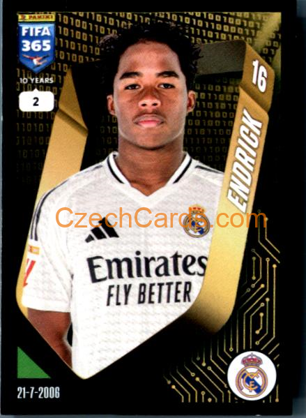 Endrick 2025 FIFA 365 sticker #380
