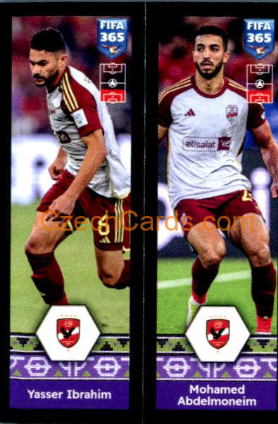 Yasser Ibrahim / Mohamed Abdelmonem 2025 FIFA 365 sticker #406
