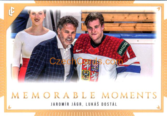 Lukáš Dostál / Jaromír Jágr 2024 LC Memorable Moments #MO-7