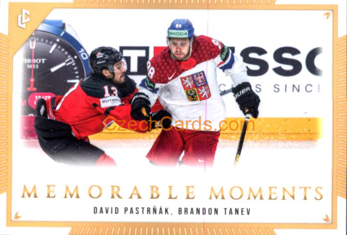 David Pastrňák / Brandon Tanev 2024 LC Memorable Moments #MO-36
