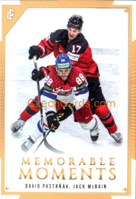 David Pastrňák / Jack McBain 2024 LC Memorable Moments #MO-40