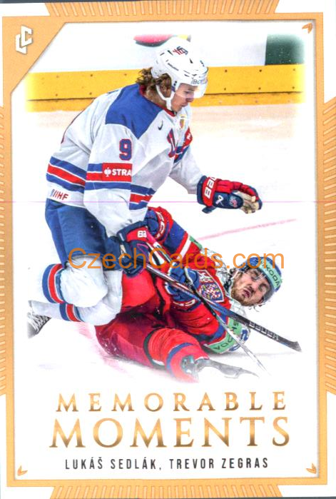 Lukáš Sedlák / Trevor Zegras 2024 LC Memorable Moments #MO-50