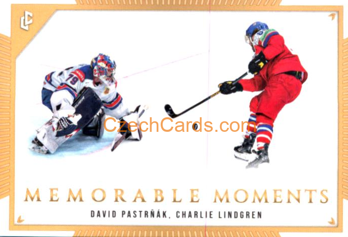 David Pastrňák / Charlie Lindgren 2024 LC Memorable Moments #MO-51