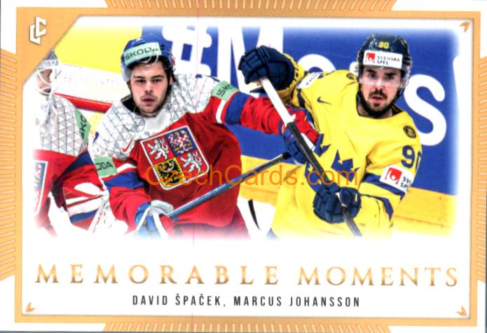 David Špaček / Marcus Johansson 2024 LC Memorable Moments #MO-61