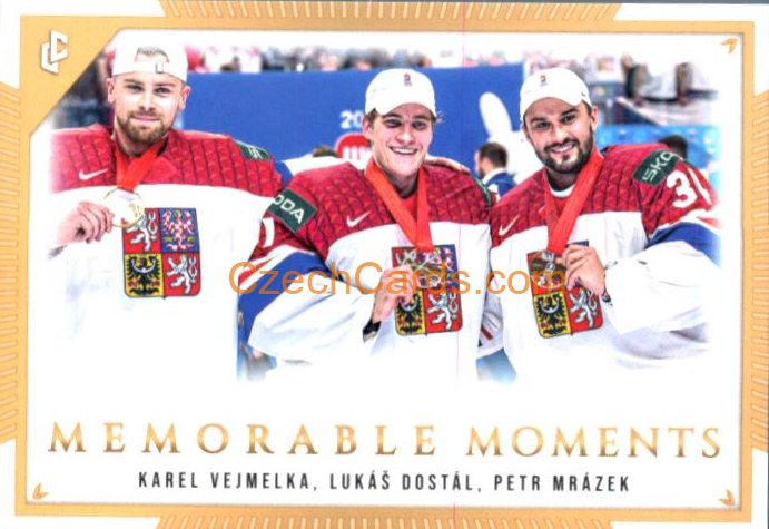 Vejmelka / Mrázek / Dostál 2024 LC Memorable Moments #MO-88