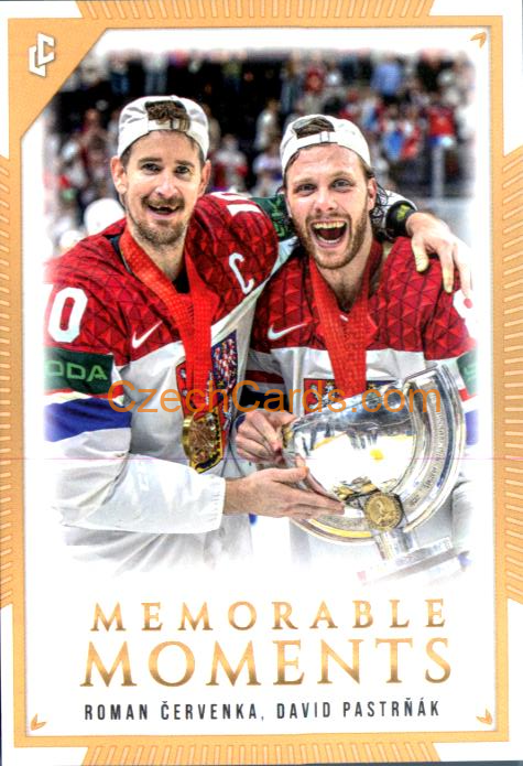 Roman Červenka / David Pastrňák 2024 LC Memorable Moments #MO-92