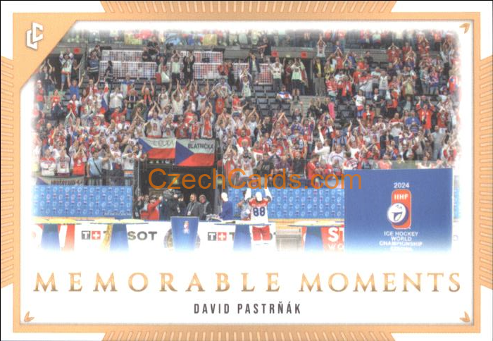  David Pastrňák 2024 LC Memorable Moments #MO-94