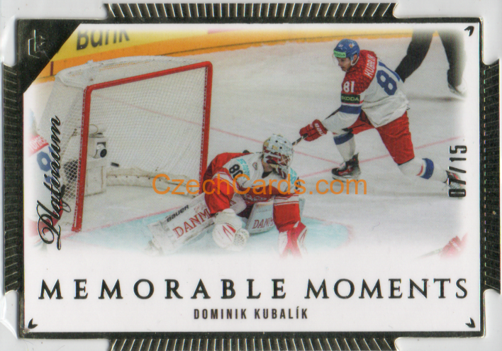 Dominik Kubalík 2024 LC Memorable Moments xx/15 #MO-19