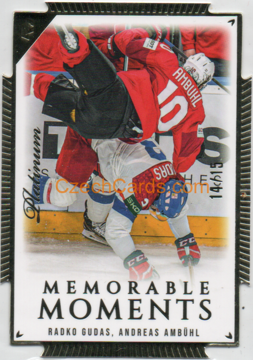 Radko Gudas / Andreas Ambuhl 2024 LC Memorable Moments xx/15 #MO-75