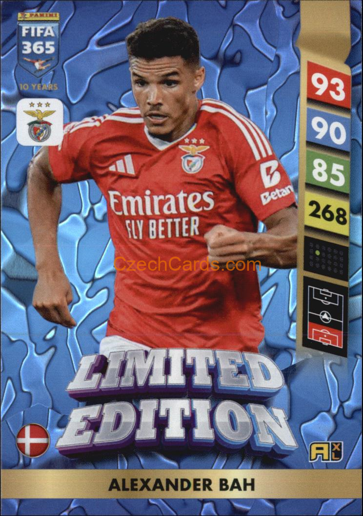 Alexander Bah 2025 FIFA 365 Adrenalyn Limited #LE98