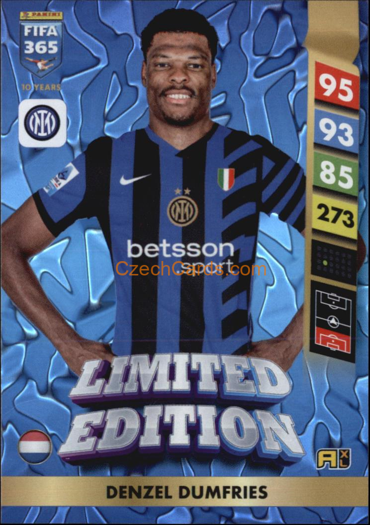 Denzel Dumfries 2025 FIFA 365 Adrenalyn Limited #LE63