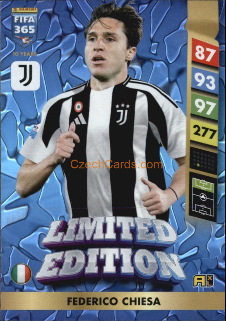 Federico Chiesa 2025 FIFA 365 Adrenalyn Limited #LE71