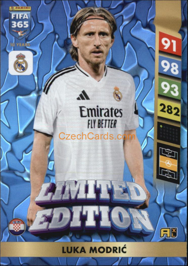 Luka Modrić 2025 FIFA 365 Adrenalyn Limited #LE121