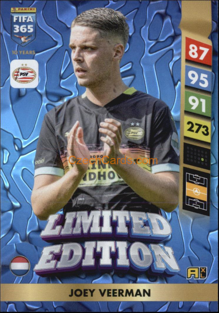 Joey Veerman 2025 FIFA 365 Adrenalyn Limited #LE89