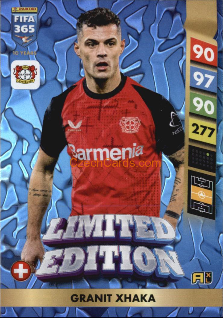 Granit Xhaka 2025 FIFA 365 Adrenalyn Limited #LE40