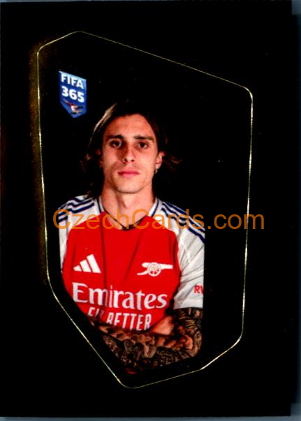 Riccardo Calafiori 2025 FIFA 365 sticker Gold #CAL