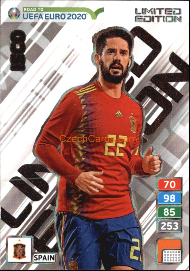 Isco 2020 Panini Road To Euro Adrenalyn #LE-IS