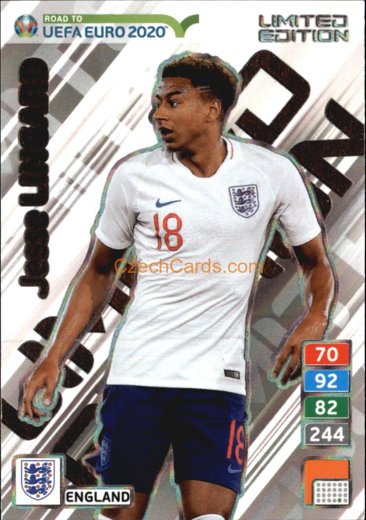 Jesse Lingard 2020 Panini Road To Euro Adrenalyn #LE-JL