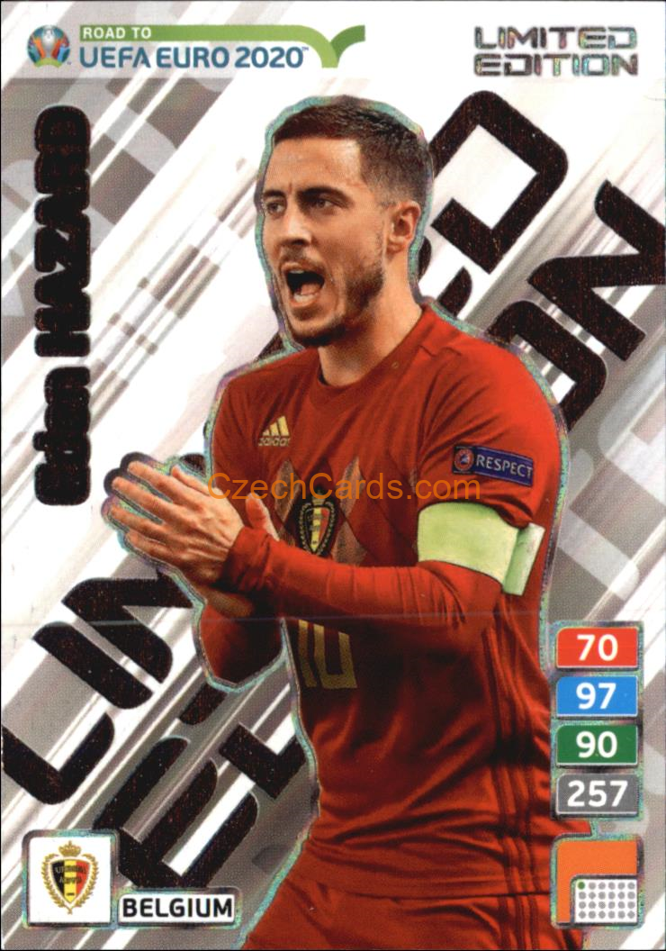 Eden Hazard 2020 Panini Road To Euro Adrenalyn #LE-EH