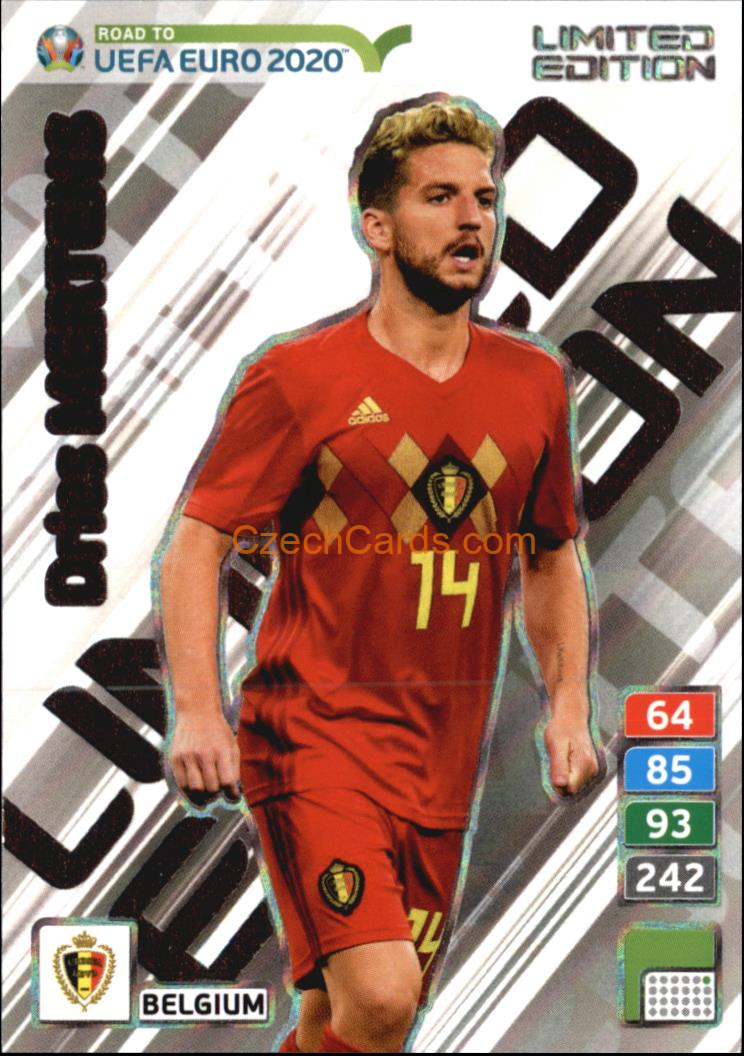 Dries Mertens 2020 Panini Road To Euro Adrenalyn #LE-DM