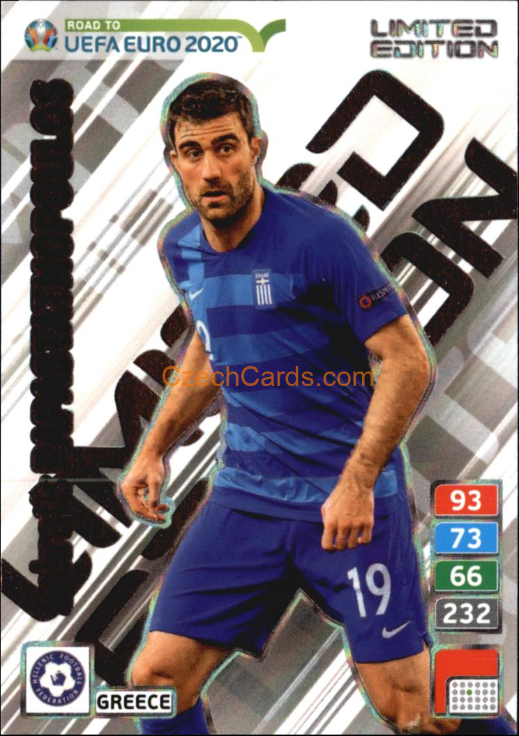 Sokratis Papastathopoulos 2020 Panini Road To Euro Adrenalyn #LE-SP