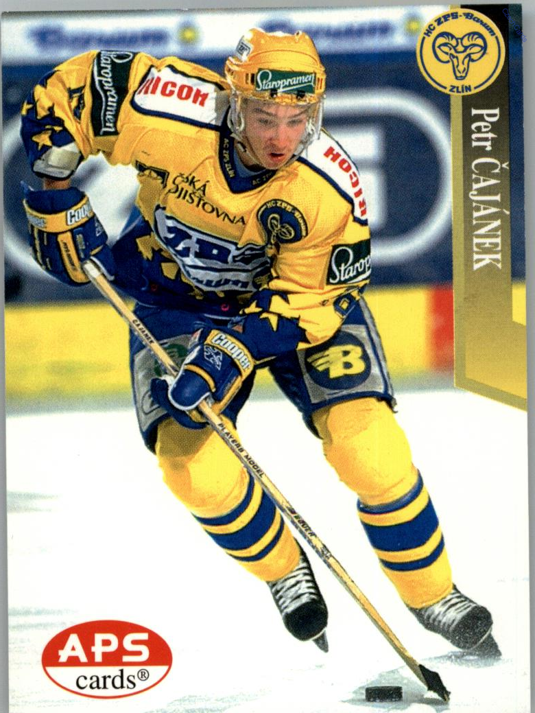 Petr Čajánek APS 97/98 hokejová karta #66