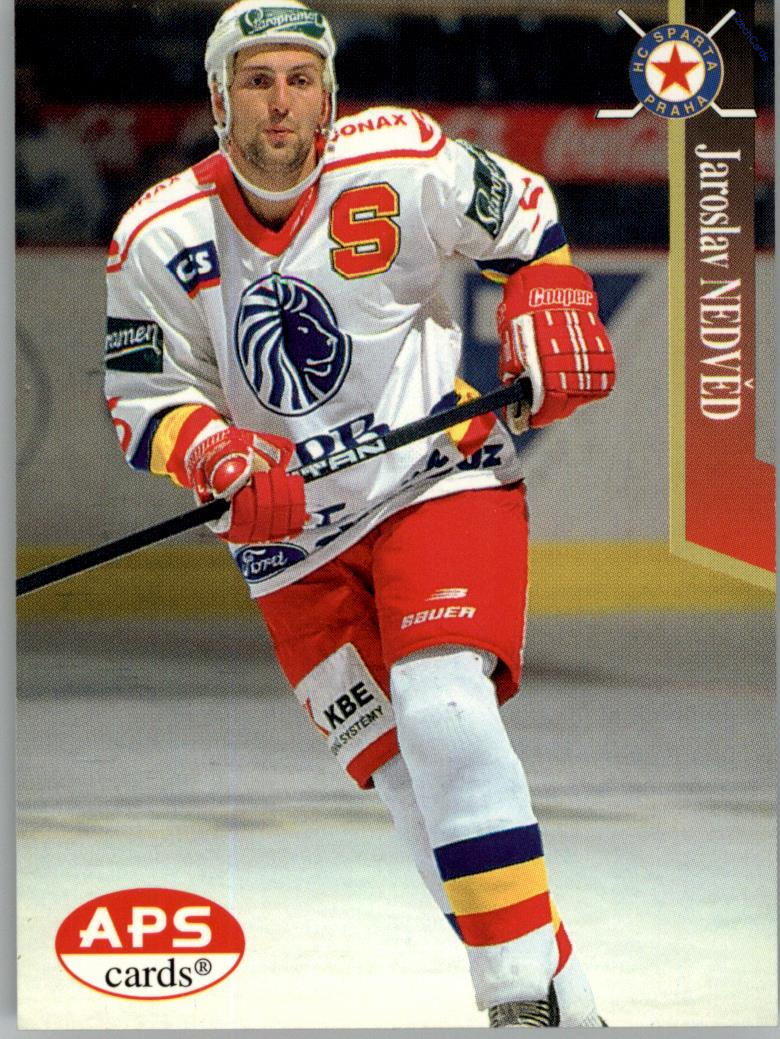 Jaroslav Nedvěd APS 97/98 hokejová karta #7 