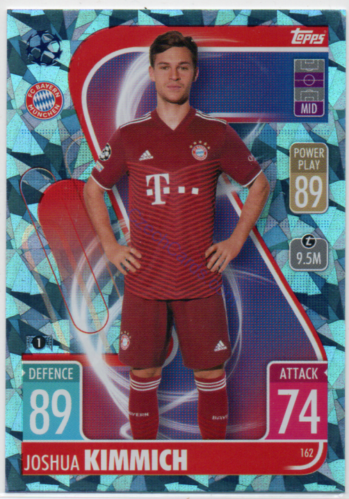 Joshua Kimmich Topps Match Attax 2021/22 Crystal paralel #162