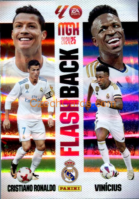 Cristiano Ronaldo / Vinícius 2024/25 La Liga Megacracks Flash Back #425