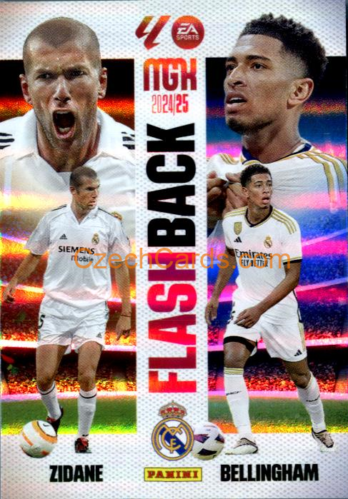 Zidane / Bellingham 2024/25 La Liga Megacracks Flash Back #432