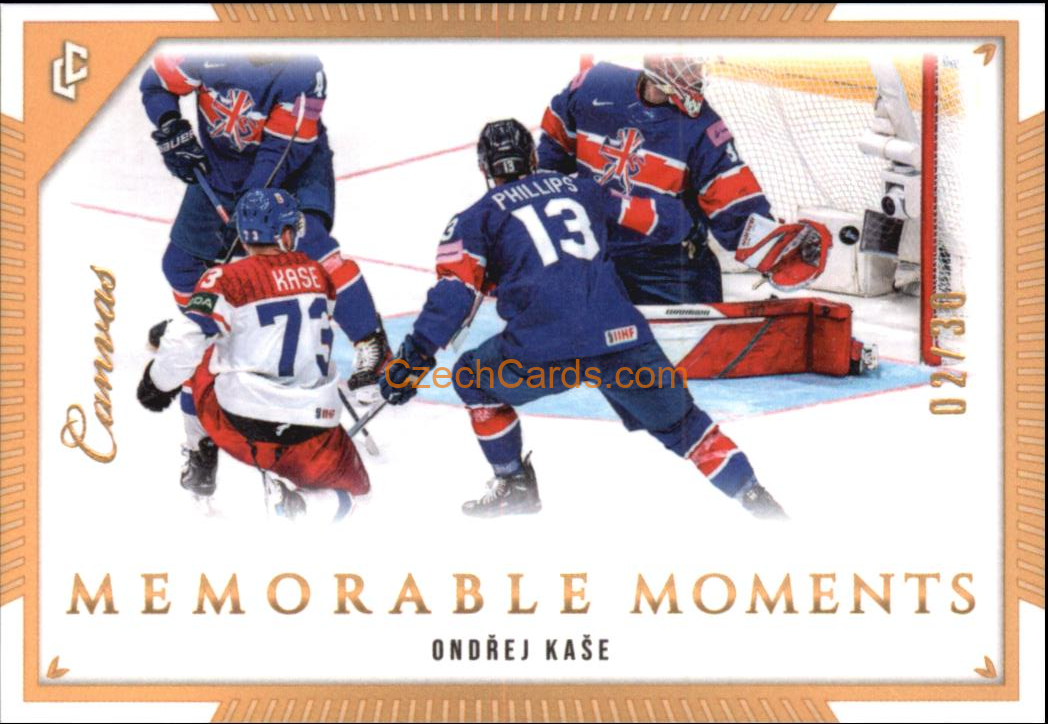  Ondřej Kaše 2024 LC Memorable Moments canvas xx/30 #MO-31