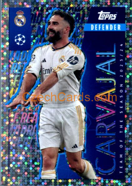 Daniel Carvajal 2024/25 Topps Champions League sticker foil #5
