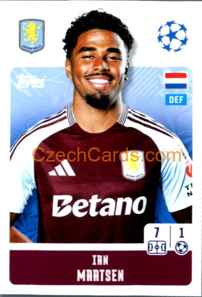 Ian Maatsen 2024/25 Topps Champions League sticker #69