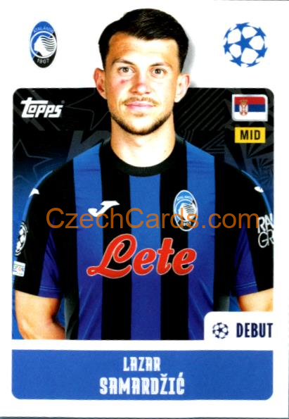 Lazar Samardžić 2024/25 Topps Champions League sticker #82