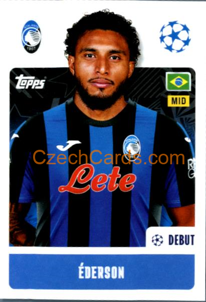 Éderson 2024/25 Topps Champions League sticker #83