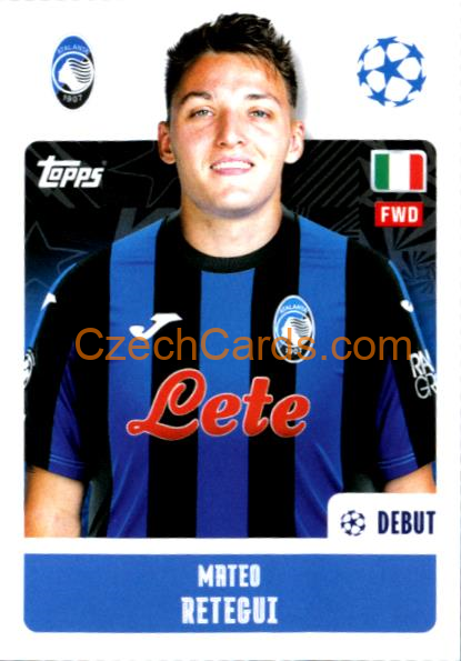Mateo Retegui 2024/25 Topps Champions League sticker #87