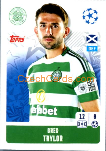 Greg Taylor 2024/25 Topps Champions League sticker #139