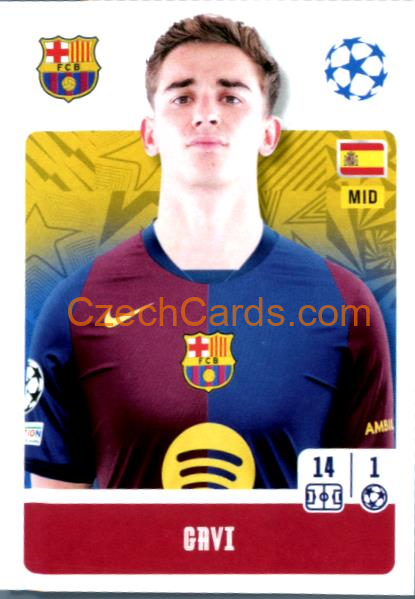 Gavi 2024/25 Topps Champions League sticker #168