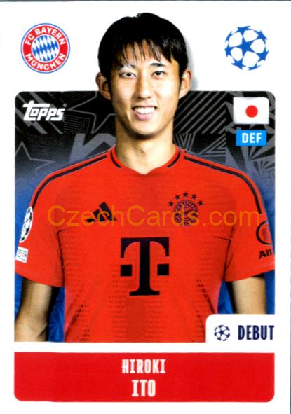 Hiroki Ito 2024/25 Topps Champions League sticker #174