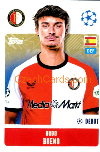 Hugo Bueno 2024/25 Topps Champions League sticker #213