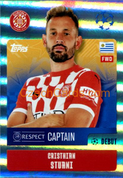 Cristhian Stuani 2024/25 Topps Champions League sticker shiny #221